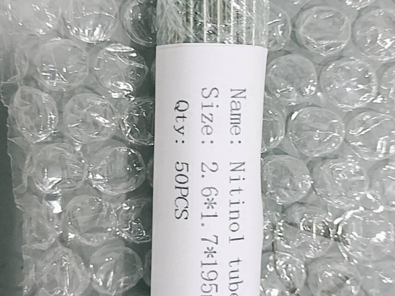 Oxidation-Resistant Nitinol Tube for Chemical Industry