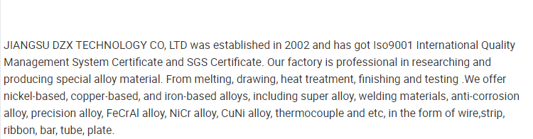 Good Price Inconel Alloys Oxidation-corrosion-resistant inconel 617 Strip For High temperature Work