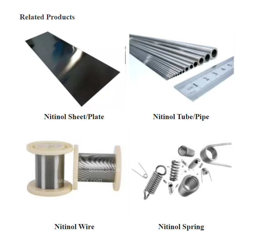 Premium Quality Nickel Titanium Alloy Plate/Sheet Price Per Kg