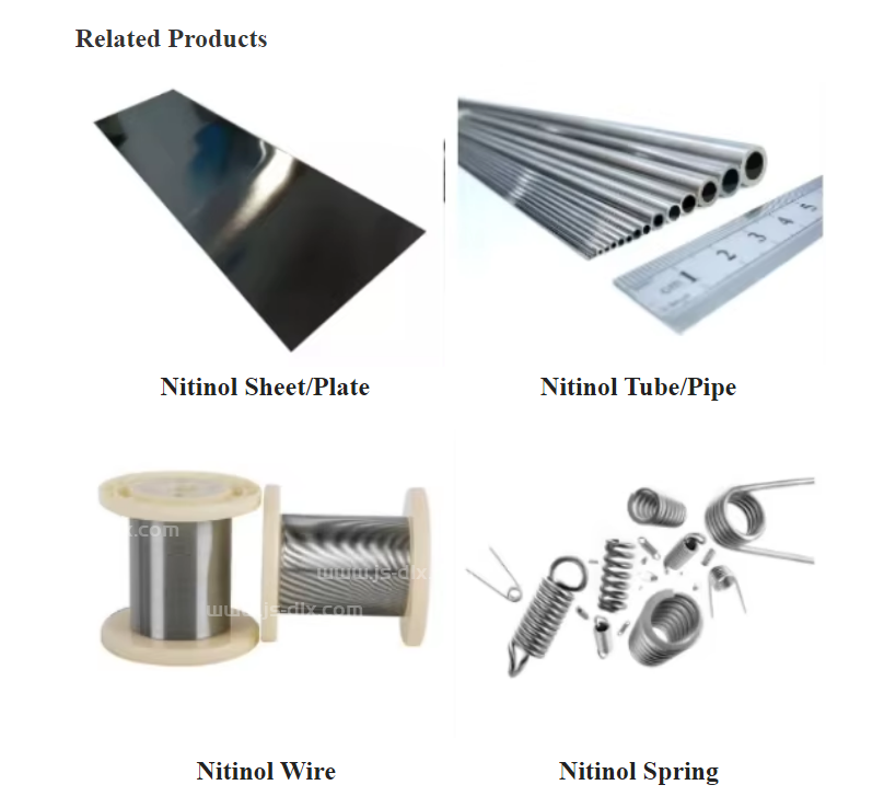 China Manufacture Price Superelastic Nitinol Bars For Shape-Morphing Aircraft Wings