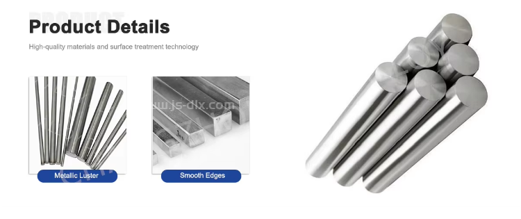 High-Quality Nickel Alloy Rod Diameter 10-320mm Hastelloy C276 C22 B2 Round Bar ASTM 2.4617