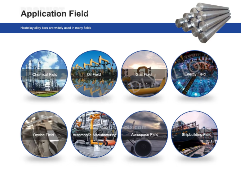 High Quality Hastelloy C276 C22 B2 C2000 Round Bar with Nickel Alloy Diameter 3 - 200mm ASTM 2.481