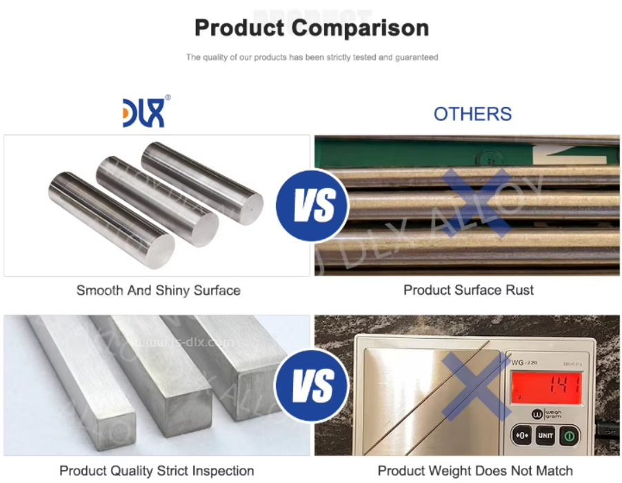 Exceptional Hastelloy C276 C22 B2 C2000 Round Bar of Nickel Alloy Diameter 7 - 280mm ASTM 2.4819 N10