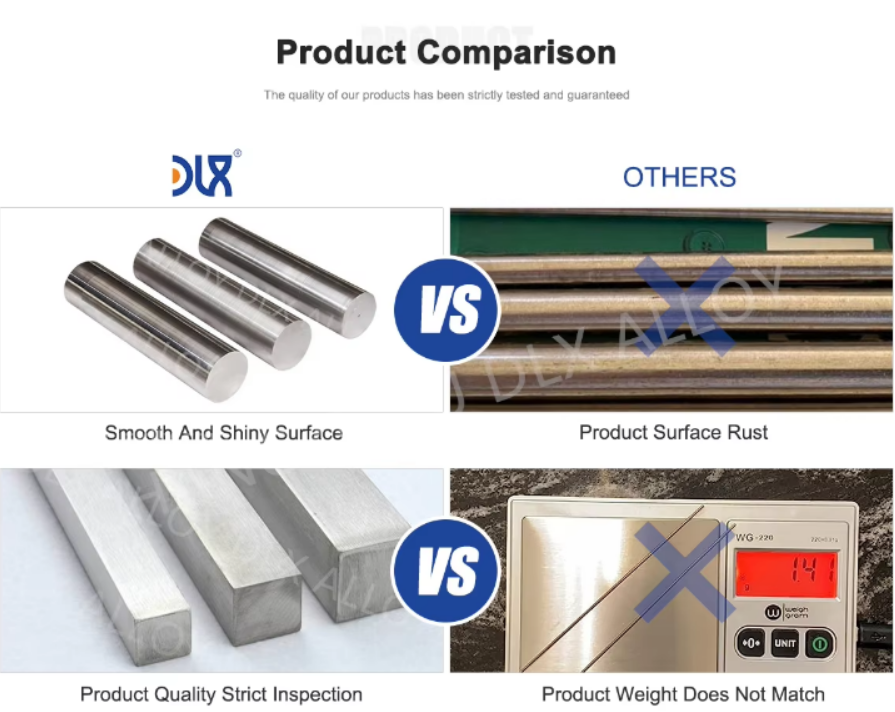 Superior Nickel Alloy Hastelloy C276 C22 B2 C2000 Round Bar with Diameter 4 - 220mm ASTM 2.4819 N102