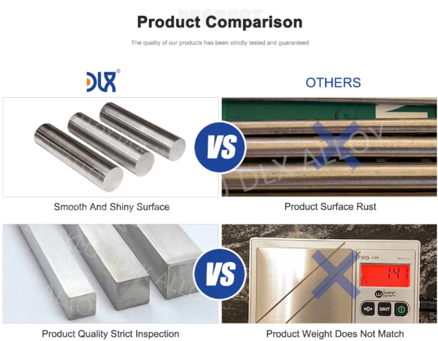 High Performance Hastelloy C276 C22 B2 C2000 Round Bar of Nickel Alloy Diameter 9 - 350mm ASTM 2.4