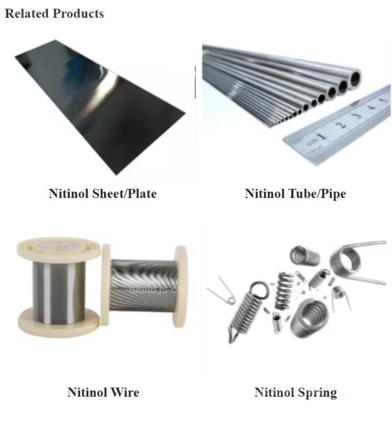 Premium Custom Sized Nitinol Shape Memory Wires for Specialized Applications